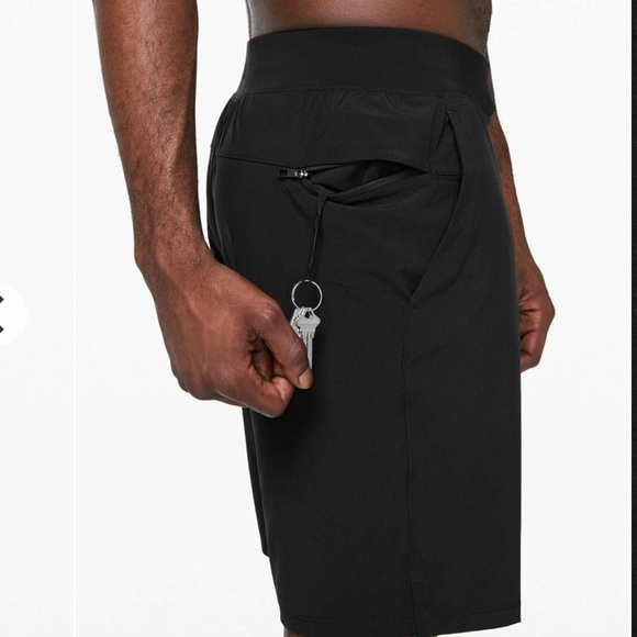 Lululemon T.H.E. Short 9" Linerless Black Sz Small - Picture 3 of 11